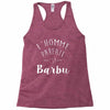 l homme parfait est barbu Racerback Tank