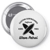 wave patrol Pin-back button