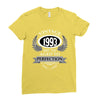 vintage quality without compromise 1993 aged to perfection Ladies Fitted T-Shirt
