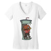 delicious aqua teens Women's V-Neck T-Shirt