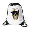 skull Drawstring Bags
