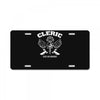 cleric License Plate