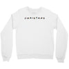 friends tv show parody christmas Crewneck Sweatshirt