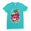 i love candy Ladies Fitted T-Shirt