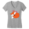 Sweety Fox Women's V-Neck T-Shirt