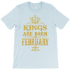 kings are born in february T-Shirt