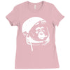 astronaut monkey Ladies Fitted T-Shirt