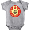 red horse extra strong beer Baby Onesie