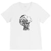 robot girl machine V-Neck Tee