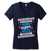 It's A Poppy Thing Women's V-Neck T-Shirt