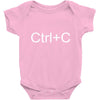 ctrl+c Baby Bodysuit