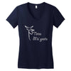totes ma' goats Women's V-Neck T-Shirt