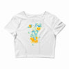 space cat Crop Top