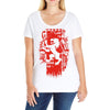 lion crest Ladies Curvy T-Shirt