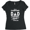 i'm a camping dad Women's Triblend Scoop T-shirt