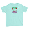 straight outta arkham Youth Tee