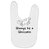 Always Be a Unicorn Baby Bibs