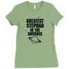 Greatest Stepdad In The Universe Ladies Fitted T-Shirt