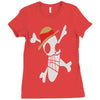 melted logo Ladies Fitted T-Shirt