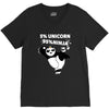 5 Percent Unicorn 95 Percent Ninja V-Neck Tee