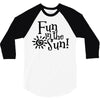 fun in the sun 3/4 Sleeve Shirt