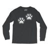 dog paws set of 2 Long Sleeve Shirts