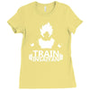 train insaiyan (2) Ladies Fitted T-Shirt