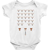 space ni invaders Baby Bodysuit