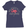 majestically awkward Ladies Fitted T-Shirt