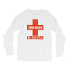 nude beach   lifeguard Long Sleeve Shirts