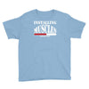 funny installing muscles, ideal gift, birthday present Youth Tee