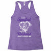 i'm not spoiled my husband just loves me Racerback Tank
