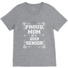 proud mom 2018 senior V-Neck Tee