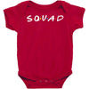 squad friends parody Baby Bodysuit