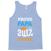 Class of 2017 Proud Papa Graduation Tank Top