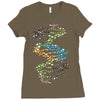 dna Ladies Fitted T-Shirt