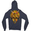 skull spartan Zipper Hoodie