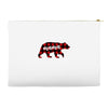 mama christmas bear Accessory Pouches