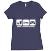 eat Ladies Fitted T-Shirt