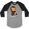 abraham play the game 3/4 Sleeve Shirt