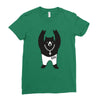Black Bear Metal Ladies Fitted T-Shirt
