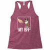 my bff Racerback Tank
