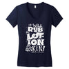 moisturise daily Women's V-Neck T-Shirt