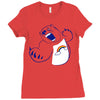 scarebear Ladies Fitted T-Shirt