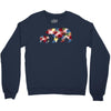 mama bear baby bear floral Crewneck Sweatshirt
