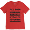 all men are created equal november V-Neck Tee