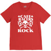 biker t shirt cafe racers ton up boys rockers greasers rock &amp; roll V-Neck Tee