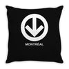 montreal metro Throw Pillow