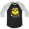 minion jaune 3/4 Sleeve Shirt