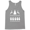 christmas scene reindeer funny Tank Top